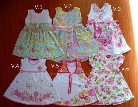 Vestido Florido Infantil